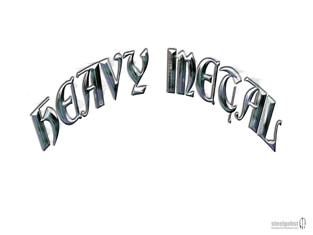 Heavy metal text by Steelgohst